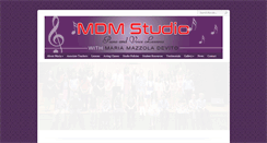 Desktop Screenshot of mdmmusicstudio.com